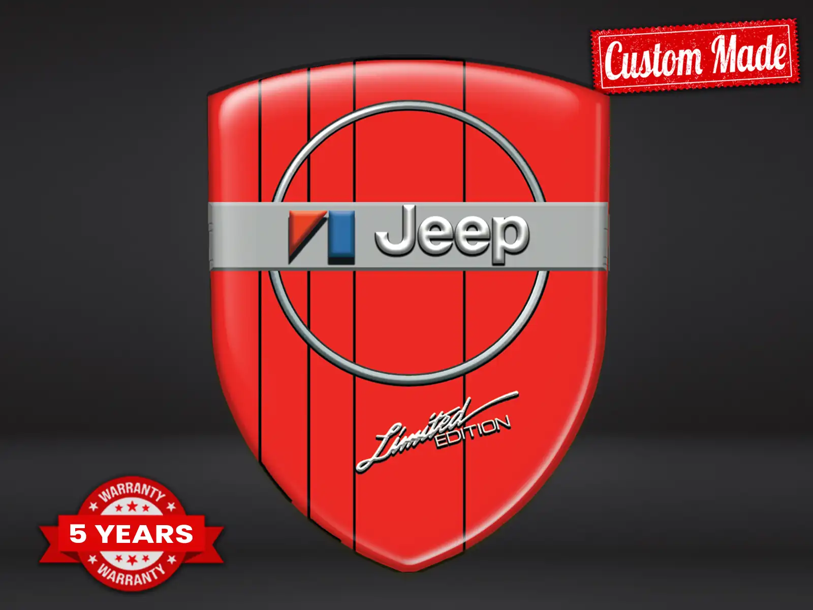 Jeep Autoaufkleber Stil Max Sportlich Professionell